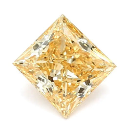 1.01 Ct Premium lab grown diamond Deep yellow gemstone with radiant shine ideal for rings and pendants