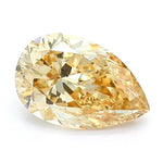 1.13 Ct Pear lab grown diamond fancy yellow with vibrant color and brilliant cut ideal for luxury jewelry