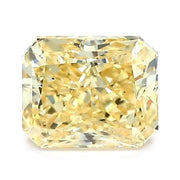 1.11 Ct Fine lab grown diamond Intense yellow gemstone with rich hue and sparkle for elegant ring designs