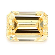 1.11 Ct High clarity lab grown diamond fancy yellow stone with warm glow perfect for custom jewelry