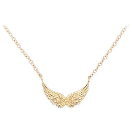 Angle Wing Charm Stunning Necklace