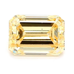 1.11 Ct High clarity lab grown diamond fancy yellow stone with warm glow perfect for custom jewelry