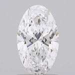 1.06 ct lab created moval diamond unique fancy shape loose stone