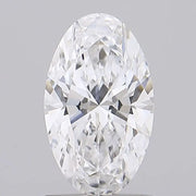 1.06 ct lab created moval diamond unique fancy shape loose stone
