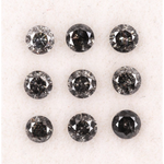 round cut salt and pepper diamond and round and grey color salt and pepper diamond ring