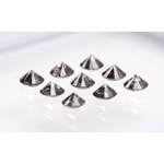 round cut salt and pepper diamond and round and grey color salt and pepper diamond ring