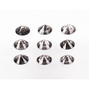 round cut salt and pepper diamond and round and grey color salt and pepper diamond ring