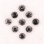 round cut salt and pepper diamond and round and grey color salt and pepper diamond ring