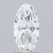 1.09 ct moval cut lab created diamond premium loose stone for custom ring