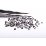 salt and pepper round diamond and salt and pepper engagement ring                     collection