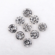 salt and pepper round diamond and salt and pepper engagement ring                     collection