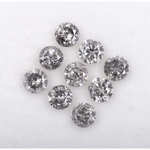 salt and pepper round diamond and salt and pepper engagement ring                     collection