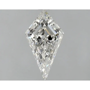 1.02 Ct White Kite lab diamond with gentle glow and elegant clarity