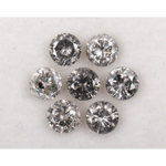 natural salt and pepper diamond and salt and pepper ring collection grey color diamond 