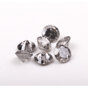 natural salt and pepper diamond and salt and pepper ring collection grey color diamond 