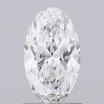 1.03 ct moval cut lab created diamond sleek loose stone for engagement ring