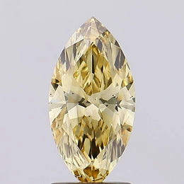 fancy yellow colour diamond hematite stone vs2 igi fancy yellow marquise diamond