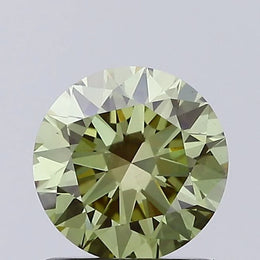 intense green colour diamond round brilliant fancy intense green lab grown natural diamond