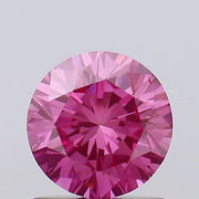 fancy vivid pink colour diamond gia lab grown diamond report 1.05 CT loose pink diamond
