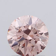brown pink colour  diamond round fancy brown pink lab grown diamond vs2