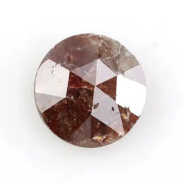 0.90Ct Brown - Red Colored Diamond Round Cut Diamond Use For Fine Jewerly Loose Stone 