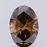 fancy deep brown colour diamond igi certified lab grown diamonds IGI report verify vs2