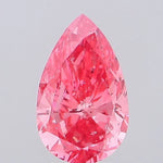 fancy vivid pink colour diamond pear cut fancy vivid pink lab grown diamond i1