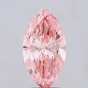vivid pink colour diamond marquise cut fancy vivid pink lab grown diamond
