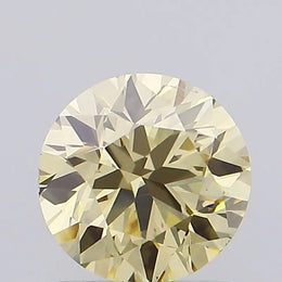 fancy light yellow colour diamond round brilliant fancy light yellow lab diamond