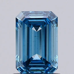 vivid blue colour diamond emerald Cut Fancy Vivid Pink Lab Grown Diamond