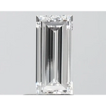 Baguette cut 1.06 Ct white lab grown diamond with clean lines and elegant brilliance