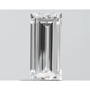 Baguette cut 1.06 Ct white lab grown diamond with clean lines and elegant brilliance