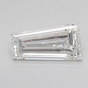 White Tapered Baguette cut 1.19 Ct lab grown diamond with crisp brilliance and modern look