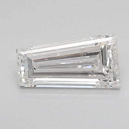White Tapered Baguette cut 1.19 Ct lab grown diamond with crisp brilliance and modern look