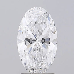 1.52 ct lab grown moval diamond elegant loose stone for custom jewelry