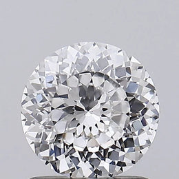 white Round cut 0.86 Ct lab grown diamond loose stone with elegant facets