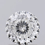 1.11 white lab grown Round cut diamond for unique jewelry design