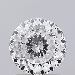 1.11 white lab grown Round cut diamond for unique jewelry design