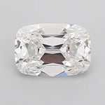 1.51 Ct white Cushion cut diamond lab grown with refined finish