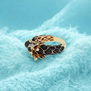 0.15 ct lab created gemstone dragon ring for men featuring detailed dragon design and bold statement jewelry style