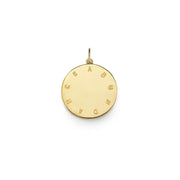 sapphire pendant with minimalist pendant necklace style and antique gold pendant luxury finish.
