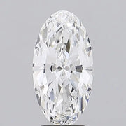 2.27 ct moval cut lab diamond modern loose stone for custom jewelry