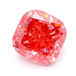 0.96 carat deep pink cushion cut lab grown diamond loose stone for custom engagement ring high quality fancy pink diamond
