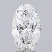 2.38 ct lab grown moval diamond elegant loose stone for custom jewelry