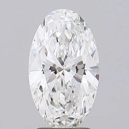 2.72 ct lab created moval diamond premium loose stone for jewelry