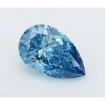 2.00 Ct pear cut Vivid Blue lab grown diamond with rich brilliance and premium everyday luxury appeal
