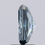 intense blue colour diamond radiant Cut Fancy Intense Blue Lab Grown Diamond VS1 IGI Certified