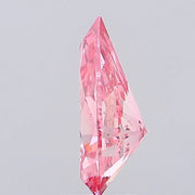 fancy vivid pink colour diamond pear cut fancy vivid pink lab grown diamond i1