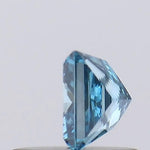 fancy vivid blue colour diamond cvd lab grown diamonds princess brilliant blue vs1