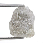 grey colour 4.90 carat rough diamond cost diamond uncut price